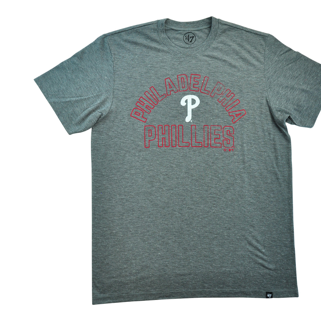 Men's Mitchell & Ness Cream Philadelphia Phillies Icon Henley 3/4-Sleeve T- Shirt